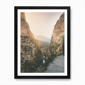 Spain Hiking Trail Art Print