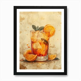 Aperol Spritz Art Print 100 Art Print