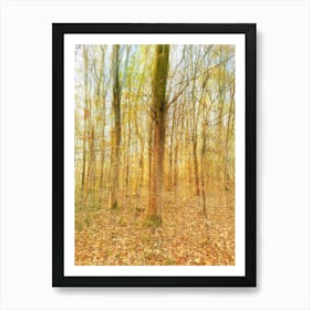 Autumn Maze Art Print