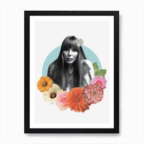 Joni Mitchell 1 Art Print