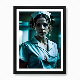 Can't Sleep In The Hospital, Call The Night Nurse- Reimagined 5 Art Print