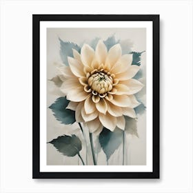 Dahlia 1 Art Print