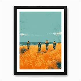 Bikers Art Print