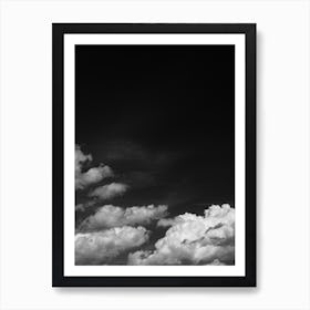 Black Sky Art Print