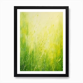 Green Grass Art Print