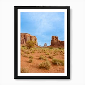 Monument Valley XII on Film Art Print