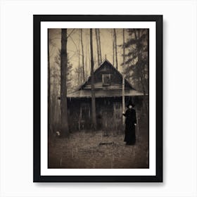 Haunted House Art Print