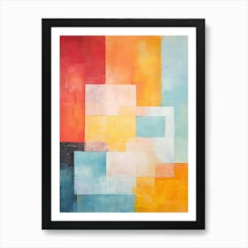 Colourful Abstract 2 Art Print
