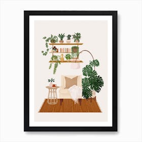 Reading Nook Art Print