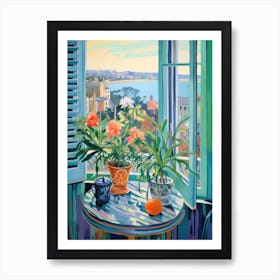 Window View Art Print