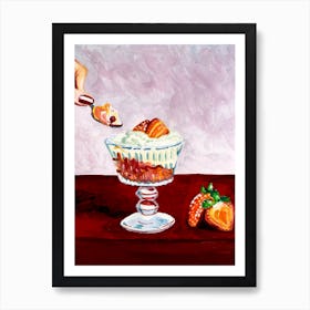 Trifle Still Life Art Print