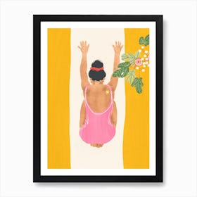 Yoga Time Art Print