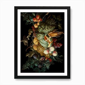 Fruit And Vegetables Art Print