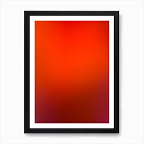 Abstract Orange Background Art Print