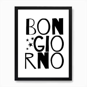 Bon Giorno Art Print