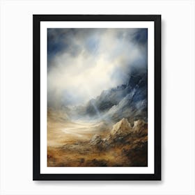 'Scottish Landscape' Art Print