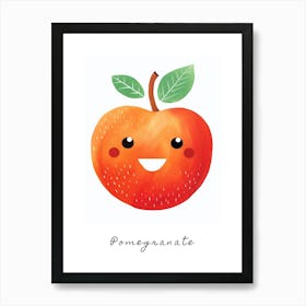 Friendly Kids Pomegranate 2 Poster Art Print