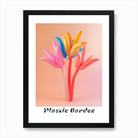 Dreamy Inflatable Flowers Poster Kangaroo Paw 3 Art Print