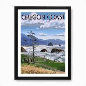 Oregon Coast Art Print