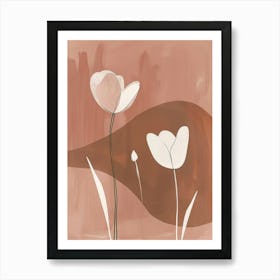 Pink Tulips 8 Art Print