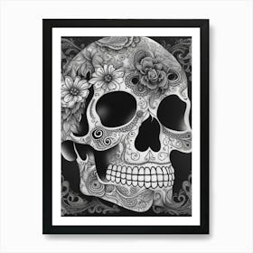 Sugar Skull 2 Art Print