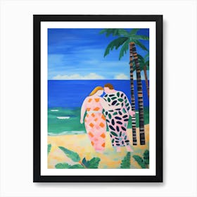 Body Positivity I Do Like To Be Beside The Seaside 7 Art Print