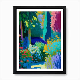 Giverny Gardens, 1, France Abstract Still Life Art Print