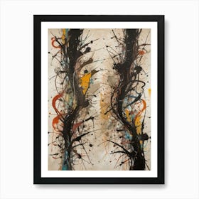 'Two Trees' Art Print