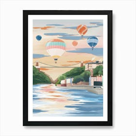 Bristol Harbour Travel Art Print