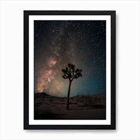 Landscapes Raw 21 Joshua Tree (Usa) Art Print