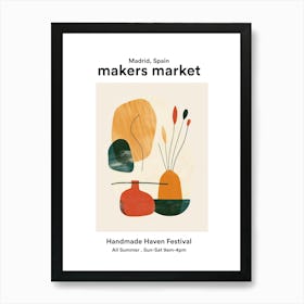 Madrid, Spain Handmade Haven Festival 1 Art Print