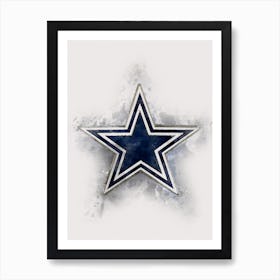 Dallas Cowboys Painting Art Print