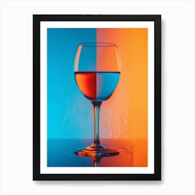 Glass Of Wine 5 Art Print