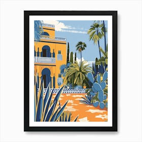 Cactus Garden 39 Art Print