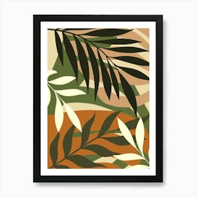 Camouflage Pattern Art Print