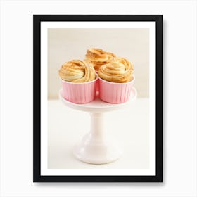 Cruffins On A Cake Stand Art Print