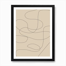 Abstract Drawing Art Print