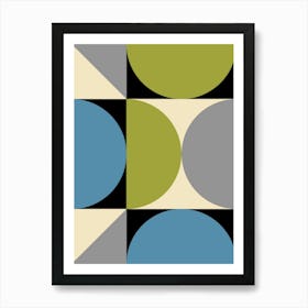 Geometric Abstract 1 Art Print