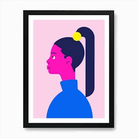 Portrait Of A Woman 207 Art Print