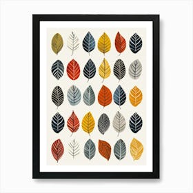 Autumn Leaves 63 Art Print