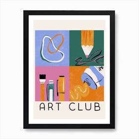 Art Club    Art Print