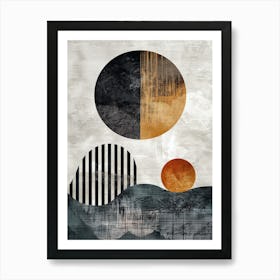 Leibniz Bauhaus Mid Century Art Print