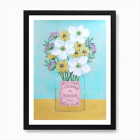 Flower Happiness Art Print