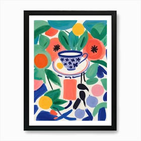 Cup Of Tea 5 Art Print