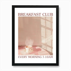 Breakfast Club Porridge 4 Art Print