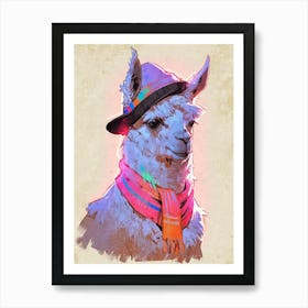 Llama 17 Art Print