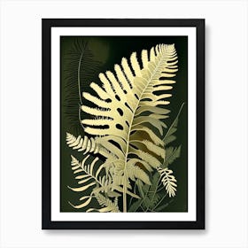 Ghost Fern Rousseau Inspired Art Print