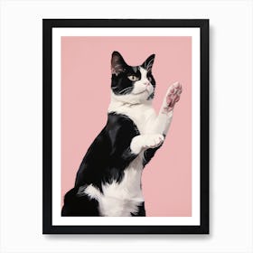 Paws Up Art Print