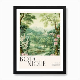 Botanique Fantasy Gardens Of The World 31 Art Print