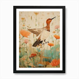 Canvasback 1 Detailed Bird Painting Art Print